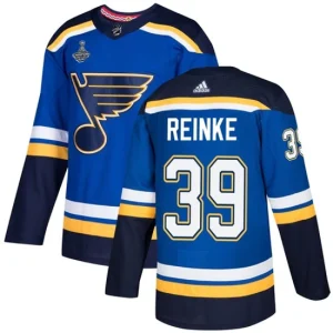 St. Louis Blues 39 Mitch Reinke Blue Home 2019 Stanley Cup