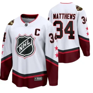 Toronto Maple Leafs 34 Auston Matthews 2022 All-Star Eastern Conference White