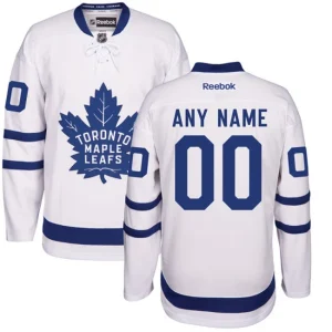 Toronto Maple Leafs Reebok Customized White Jersey