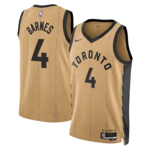 Toronto Raptors Scottie Barnes 4 Nike City Edition Swingman Jersey 2023 24