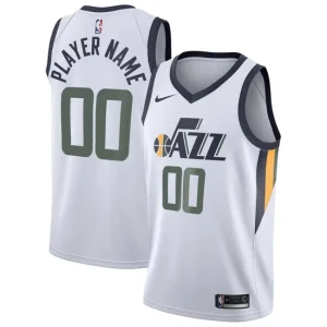 Utah Jazz 2021-22 Nike Association Swingman Jersey - Custom - Mens