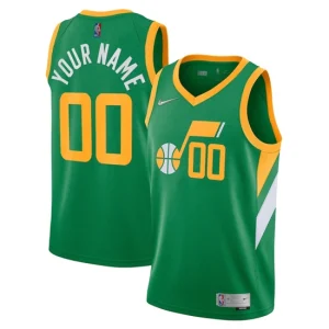 Utah Jazz Nike Earned Edition Swingman Jersey - Custom - Mens