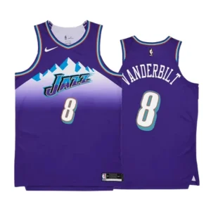 Utah Jazz Nike Jarred Vanderbilt 8 Purple Version Classic Edition 2022-23 Swingman Jersey Mens