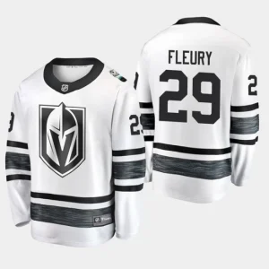 Vegas Golden Knights 29 Marc-Andre Fleury White 2019 NHL All-Star