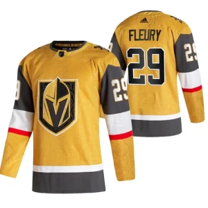 Vegas Golden Knights Marc-andre Fleury Gold 2020-21 Alternate Authentic Player