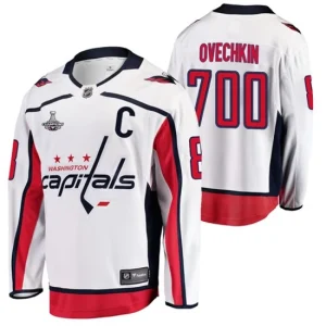 Washington Capitals Alexander Ovechkin  White 2019 Stanley Cup