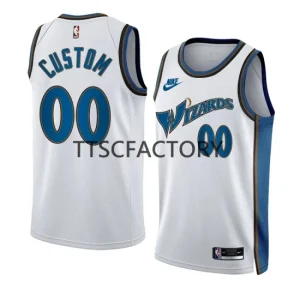 Washington Wizards Custom Nike 2022-23 Classic Edition White Jersey Mens Swingman-800x800