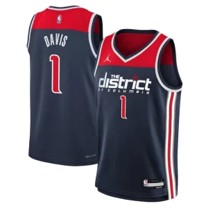 Washington Wizards Jordan Statement Edition Swingman Jersey 22 - Navy - Johnny Davis - Youth