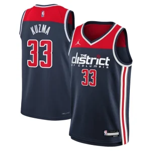 Washington Wizards Jordan Statement Edition Swingman Jersey 22 - Navy - Kyle Kuzma - Youth