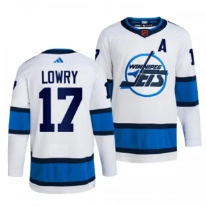 Winnipeg Jets Adam Lowry 17 2022-23 White Reverse Retro 2.0 Authentic - Men