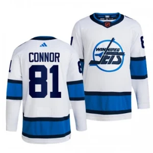 Winnipeg Jets Kyle Connor 81 2022-23 White Reverse Retro 2.0 Authentic - Men