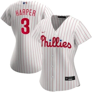 Women s Philadelphia Phillies Bryce Harper Nike White Home Player Jersey