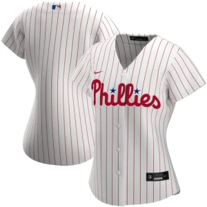 Women s Philadelphia Phillies Nike White Home Team Jersey