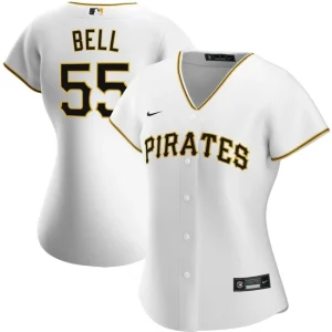 Women s Pittsburgh Pirates Josh Bell Nike White Home Player Jersey