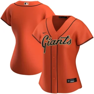 Women s San Francisco Giants Nike Orange Alternate Team Jersey