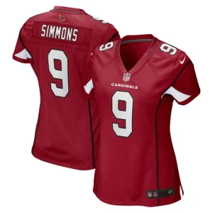 Womens Arizona Cardinals Isaiah Simmons Nike Cardinal Game Player Jersey