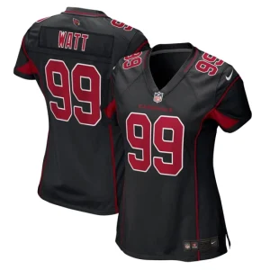 Womens Arizona Cardinals J.J. Watt Nike Black 2nd Alternate Game Jersey