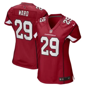 Womens Arizona Cardinals Jonathan Ward Nike Cardinal Game Jersey