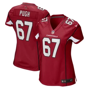 Womens Arizona Cardinals Justin Pugh Nike Cardinal Game Jersey