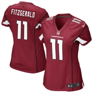 Womens Arizona Cardinals Larry Fitzgerald Nike Cardinal Game Player Jersey