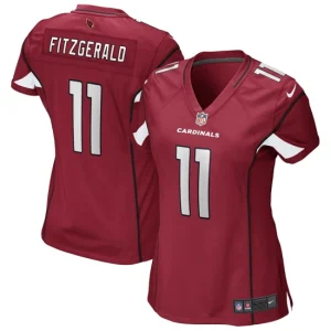 Womens Arizona Cardinals Larry Fitzgerald Nike Red Game Jersey