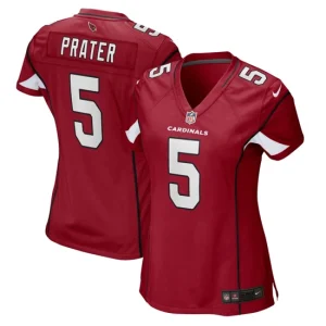 Womens Arizona Cardinals Matt Prater Nike Cardinal Game Jersey