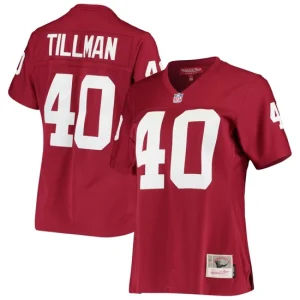 Womens Arizona Cardinals Pat Tillman Mitchell & Ness Cardinal Legacy Team Jersey