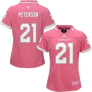 Womens Arizona Cardinals Patrick Peterson Pink Bubble Gum Jersey