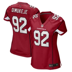 Womens Arizona Cardinals Victor Dimukeje Nike Cardinal Game Jersey