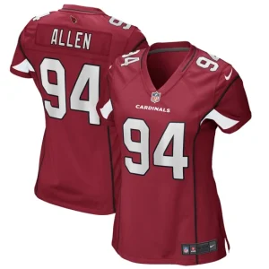 Womens Arizona Cardinals Zach Allen Nike Cardinal Player Game Jersey