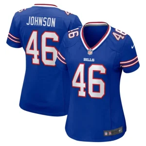 Womens Buffalo Bills Jaquan Johnson Nike Royal Game Jersey