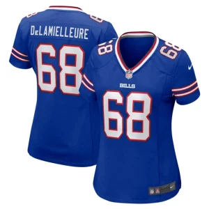 Womens Buffalo Bills Joe DeLamielleure Nike Royal Game Retired Player Jersey