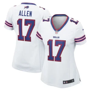 Womens Buffalo Bills Josh Allen Nike White Game Jersey