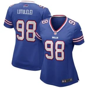 Womens Buffalo Bills Star Lotulelei Nike Royal Game Jersey