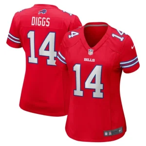 Womens Buffalo Bills Stefon Diggs Nike Red Game Jersey