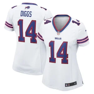 Womens Buffalo Bills Stefon Diggs Nike White Game Jersey