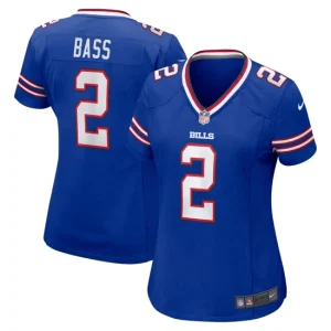 Womens Buffalo Bills Tyler Bass Nike Royal Game Jersey