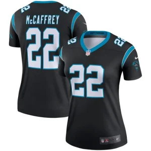 Womens Carolina Panthers Christian McCaffrey Nike Black Legend Jersey