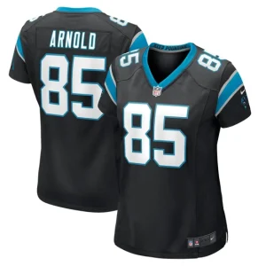 Womens Carolina Panthers Dan Arnold Nike Black Game Jersey