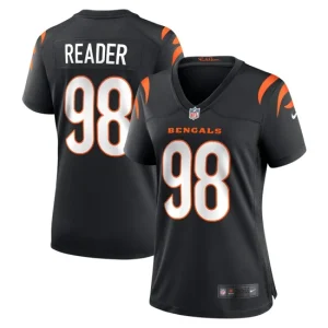 Womens Cincinnati Bengals D.J. Reader Nike Black Game Jersey