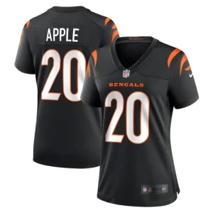 Womens Cincinnati Bengals Eli Apple Nike Black Game Jersey