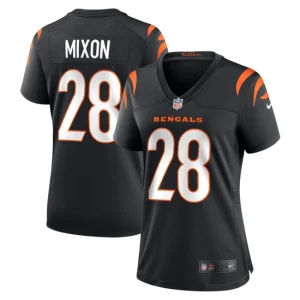 Womens Cincinnati Bengals Joe Mixon Nike Black Game Jersey