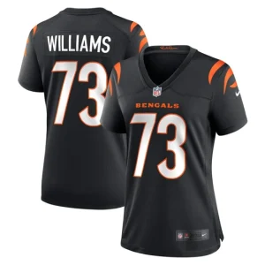 Womens Cincinnati Bengals Jonah Williams Nike Black Game Jersey