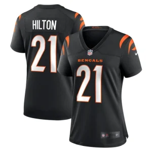 Womens Cincinnati Bengals Mike Hilton Nike Black Game Player Jersey