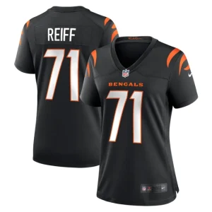 Womens Cincinnati Bengals Riley Reiff Nike Black Game Jersey