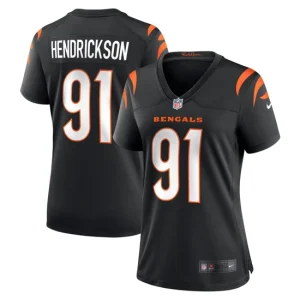 Womens Cincinnati Bengals Trey Hendrickson Nike Black Game Jersey