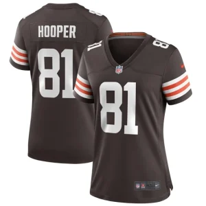 Womens Cleveland Browns Austin Hooper Nike Brown Game Jersey