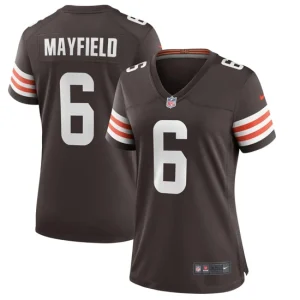 Womens Cleveland Browns Baker Mayfield Nike Brown Game Player Jersey