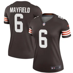 Womens Cleveland Browns Baker Mayfield Nike Brown Legend Player Jersey