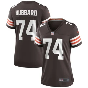 Womens Cleveland Browns Chris Hubbard Nike Brown Game Jersey